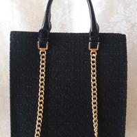 Borsa nera impreziosita NUOVA