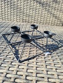 Portacandele in metallo 