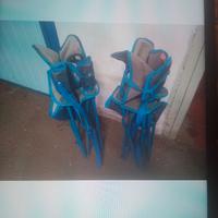 2 SEDIE PIEGHEVOLI QUECHUA CAMPEGGIO BASIC