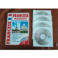 Libro Corso di francese, Francese manuale con 4 cd