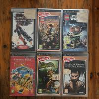 Lotto giochi PSP usati: X-Men, Star Wars, ecc