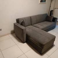 Divano letto e contenitore due anni di vita