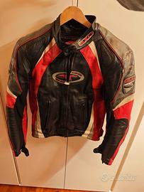 Giacca da moto AXO Racing in vera pelle