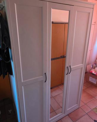 armadio 3 ante bianco