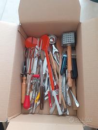 Posate varie vintage e moderne