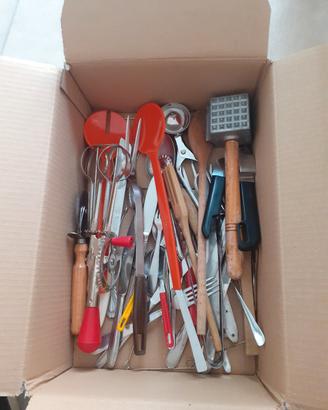 Posate varie vintage e moderne