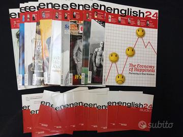 Lotto English 24, 12 riviste + cd per inglese