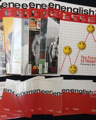 Lotto English 24, 12 riviste + cd per inglese