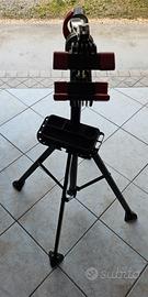 cavaletto porta bicicletta per manutenzione 