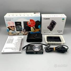 Fotocamera CANON IXUS 162 ESSENTIALS KIT Completa