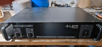 Coppia finali potenza amplificatori lem p300+p500