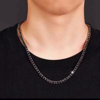 Collana girocollo Tennis nero