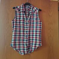 Camicia Wrangler a quadri taglia S in cotone 