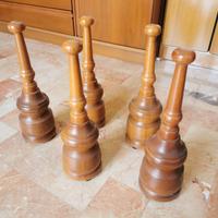 birilli ferma porta in legno vintage