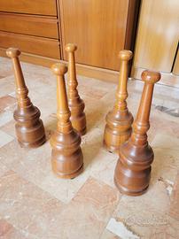 birilli ferma porta in legno vintage