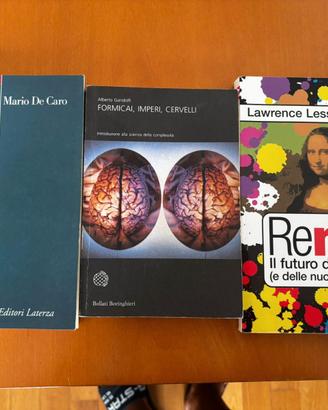 Lotto 3 libri – Filosofia, scienza e cultura