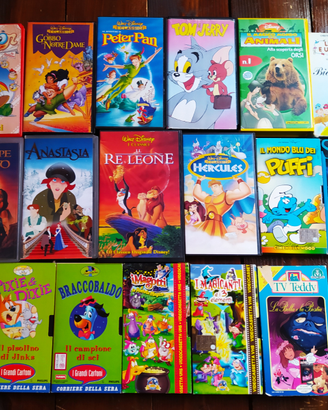 Videocassette per bambini e Walt Disney