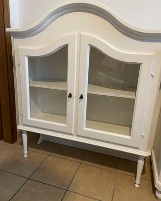 Credenza / Vetrina Shabby Chic in legno