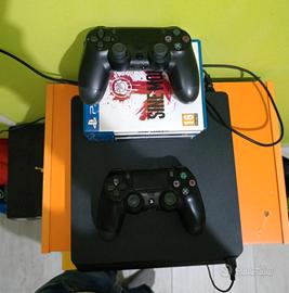  PS4 slim 500gb con 2 controller e cavi