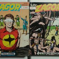 TUTTO ZAGOR 60-71 Lotto di 11 fumetti manca il 64