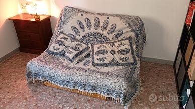 futon con struttura 80x190