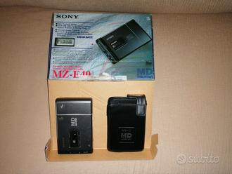 Lettore Mini Disc SONY MZ-E40  			