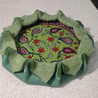 svuotatasche in Pelle e ceramica 