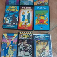 9 videocassette funzionanti