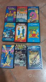 9 videocassette funzionanti