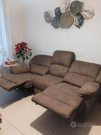 DIVAN 3 POSTI RECLINABILE ELETTRICO