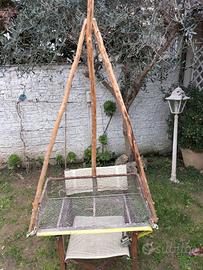 Rastello arselle telline, struttura e rete acciaio