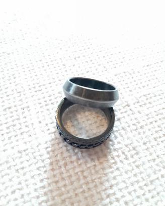 Set di 2 Anelli Praticamente Nuovi