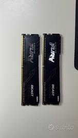 Kingston beast fury ddr4 ram 16gb 2x8 3200mhz