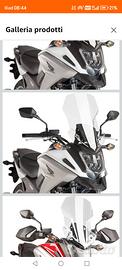 parabrezza maggiorato Honda nc 750 x 