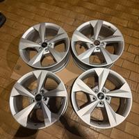 Cerchi in lega 5 razze da 18”