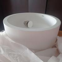 Lavabo Appoggio SolidStone +Piletta clickclack