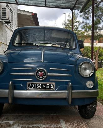 600 D   immatricolata nel 1961