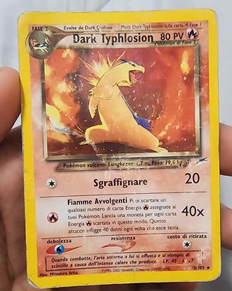 Dark typhlosion neo destiny ITA