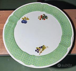 Piatto portata CASTELLI - Facciolini Ceramica 33 c