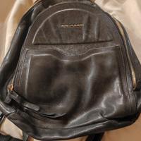 zaino Piquadro in pelle nera