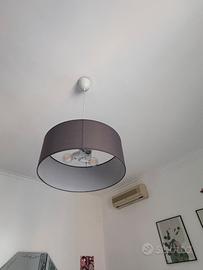 Lampadario in tela nero Ikea