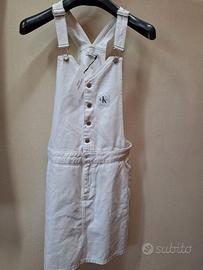 Abito salopette NUOVO Calvin Klein 16 anni