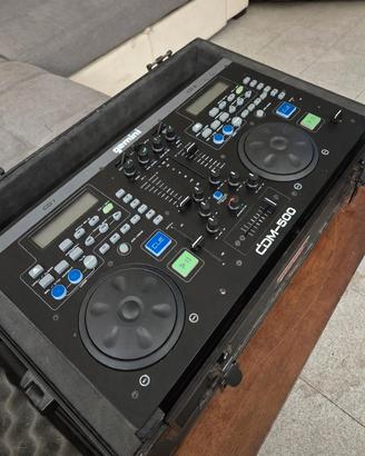 Gemini CDM-500 DJ Station + Flight Case Originale