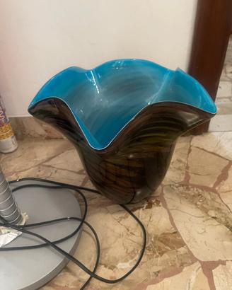 vaso blu e verde