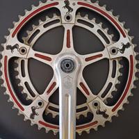 Guarnitura Record campagnolo pantografata Vintage