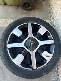 Cerchio in lega Citroen C4 Cactus R17 4 Fori