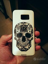 Cover motivo teschio per Samsung Galaxy S7