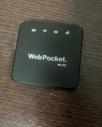 WebPocket 4G lte zte hotspot WiFi con sim