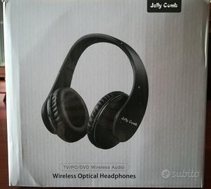 Wireless Optical Jelly Comb Auriculares Cuffie Wireless Della