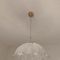 Lampadario lampada e abat jour
